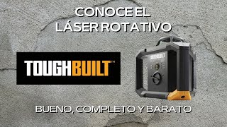 CONOCE EL LASER ROTATIVO TOUGHBUILT  BUENO COMPLETO Y BARATO [upl. by Avery268]