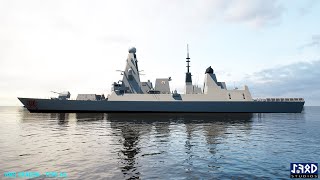 Type 45 Destroyer HMS Diamond [upl. by Marney804]