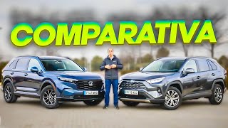 ¿CUÁL ES MEJOR ✅ TOYOTA RAV4 VS HONDA CRV  Comparativa [upl. by Safko]