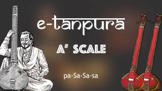 eTanpura  ABb Scale Tanpura Drone [upl. by Aleris]