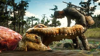 HUNTING THE LEGENDARY ALLIGATOR  Red Dead Redemption 2 [upl. by Geehan134]