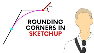 USING ARC SEGMENTS to Create Windows in SketchUp [upl. by Yoong]