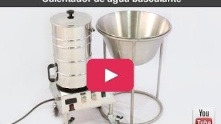 CALENTADOR DE AGUA BASCULANTE PARA MASAS DE CHURROS PORRAS BUÑUELOS ETC [upl. by Agatha]