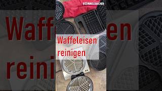 Waffeleisen reinigen mit der Reinigungswaffel  Tipps von Rommelsbacher shorts [upl. by Shelley]