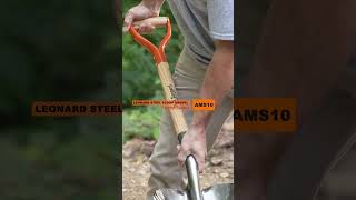 AMS10 AM Leonard Steel Scoop Shovel [upl. by Sparkie]