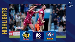 Highlights  Exeter Chiefs v DHL Stormers Quarterfinal│Heineken Champions Cup 202223 [upl. by Dusza]