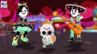 Leveling Up My Calavera amp Unveiling the Día de los Muertos Outfit in PK XD 💀 [upl. by Banwell]