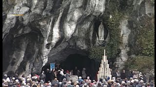 Chapelet à Lourdes du 11 février 2019 [upl. by Nailil]