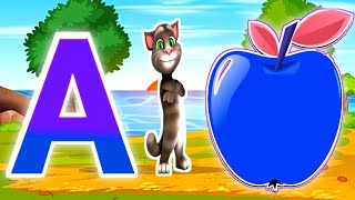 Phonics Song 2 with TWO Words in 3DA For Airplane  ABC Alphabet Songs with Sounds for Children [upl. by Lisab]