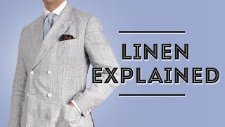 Linen Explained  Mens Summer Fabric Guide [upl. by Holbrook]