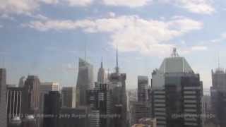 New York City Time Lapse  Summer Storm Sweeps Over Manhattan [upl. by Malvie]