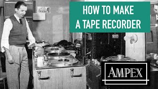 How they made Ampex Tape Recorders [upl. by Aslin]