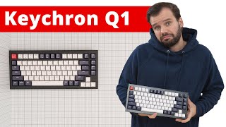 Keychron Q1 Keyboard Review  The Compact HotSwappable Keyboard [upl. by Hollenbeck]