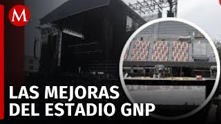 Estadio GNP reabre sus puertas para el concierto de Bruno Mars [upl. by Terrena]