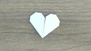 Kağıttan Kalp YapımıKitap AyracıOrigami Adresim [upl. by Holli]