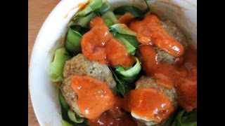 Healthy quotSpaghettiquot andMeatballs [upl. by Francyne]