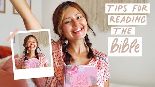 5 TIPS FOR READING THE BIBLE  Breana Cooney [upl. by Aryaz]