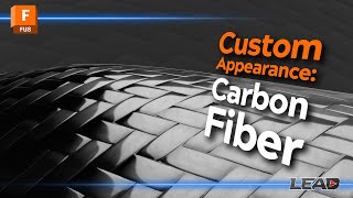 How To Customize Carbon Fiber Appearances in Fusion [upl. by Rimola]