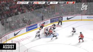 Jake Virtanen  2015 IIHF WJC Highlights [upl. by Rebmyk]