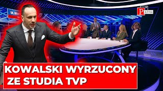 Janusz Kowalski wyrzucony ze studia TVP Wielka Awantura [upl. by Velvet]