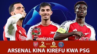 Arsenal 2  0 PSG Idadi ya mabeki waliojeruhwa ni tishio [upl. by Albie]