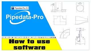 Piping  Pipe Data Pro  How to use  Nhat Tran [upl. by Akimad993]