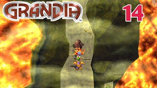 Grandia PS1  Volcano  Gameplay 14 [upl. by Idnic231]