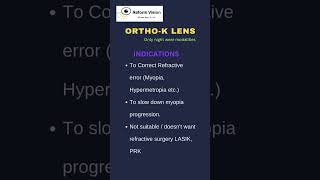 How Ortho k Lens Works Explained in Detail  Ortho k Lens Indications  Reform Vision [upl. by Amisoc]