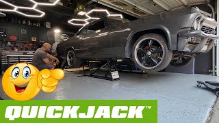 NEW QUICKJACK 5000TL Best buy lift for a Garage [upl. by Blaire]