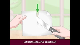 Een messenslijper gebruiken [upl. by Betthel677]