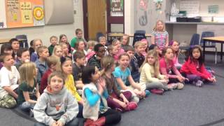 Second Graders Singing [upl. by Nrol]