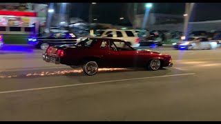 Sunday Lowriders Cruise East LA Whittier Boulevard [upl. by Demmer]