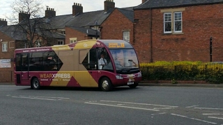 Route X6 To Hartlepool  Bus 691 Go North East quotWear Xpressquot Optare Solo SR [upl. by Monson]