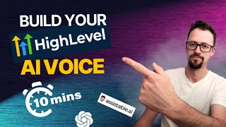 Create Your First AI Voice Receptionist in Just 8 Minutes  Highlevel  Assistable Tutorial [upl. by Stoecker331]