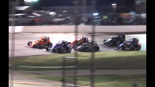 Momentum Sprint Car Tour  Feature  Hi Way 92 Raceway 2024 [upl. by Nodla]