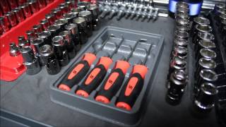 First Tool Box Tour  SnapOn Craftsman Mastercraft [upl. by Derrik279]