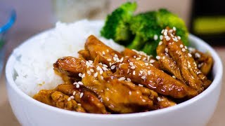 CÓMO HACER POLLO TERIYAKI 🍛🥢 MUY FÁCIL  Recién Cocinados [upl. by Kenna656]