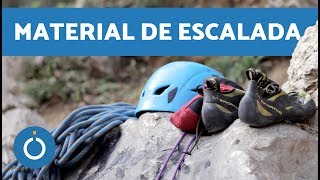 MATERIAL BÁSICO para la escalada  Equipo para ESCALAR [upl. by Koss212]