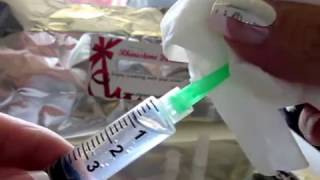 How to put E6000 glue into a syringe to make a glue dispenser for DIY craft projects [upl. by Jessica]