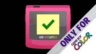 GB Studio  GBC Lockout Screen  Tutorial [upl. by Arinaj373]