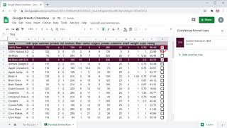 Google Sheets Checkbox  Apply Conditional Formatting across entire row [upl. by Tony]