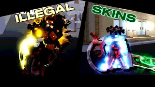 quotILLEGALquot SKINS EXPLAINED  YBA NU [upl. by Dnalevets717]