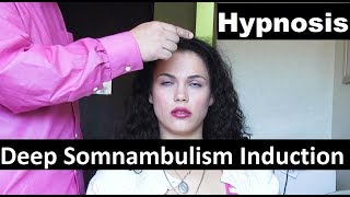 How to induce a deep somnambulism state with hypnosis [upl. by Jara]