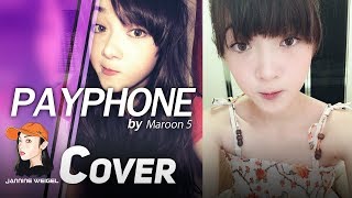 Payphone  Maroon 5 cover by 12 yo Jannine Weigel [upl. by Olgnaed]