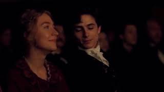 Timothée Chalamet  Little Women  Theatre Scene [upl. by Brinkema]