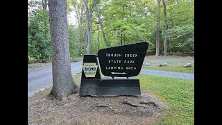 Trough Creek State Park Campground Review  Pick the Perfect Campsite on This Walking Tour [upl. by Mannos]