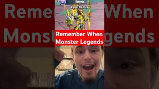 Remember When Monster Legends Nostalgia 🥲 nostalgia [upl. by Kenlay842]