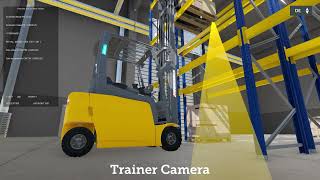 VR Forklift simulators from Jungheinrich [upl. by Ayatan909]