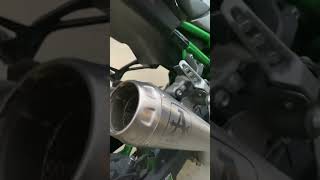 Arrow exhaust on Z900 Kawasaki [upl. by Ahsikad406]