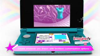 Imagina Ser Diseñadora De Moda 3D  Nintendo 3DS  Trailer [upl. by Ycak884]